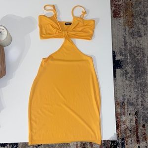 SHEIN yellow dress, size S
